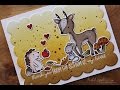 Neat & Tangled Into The Woods Thankful Card