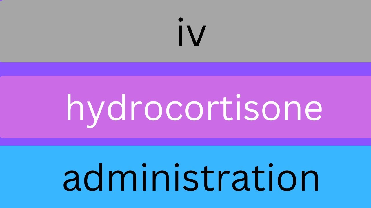How To Dilute Reconstitute And Administer Iv Hydrocortisone YouTube how-to-dilute-reconstitute-and-administer-iv-hydrocortisone-youtube