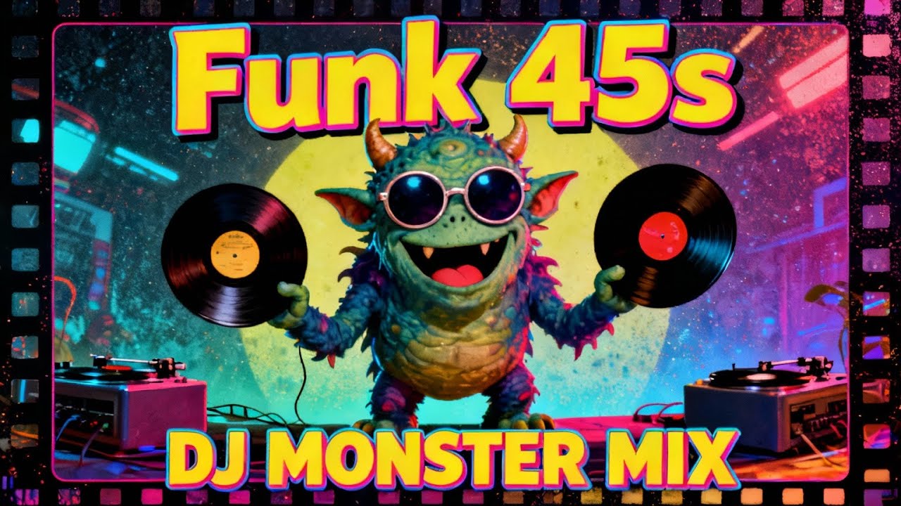 YouTubeでFunk 45s DJ Monster Mix - 45mins of rare funk and soul vinyl re-mixed and mashed for monster funを視聴 YouTubeでFunk 45s DJ Monster Mix - 45mins of rare funk and soul vinyl re-mixed and mashed for monster funを視聴