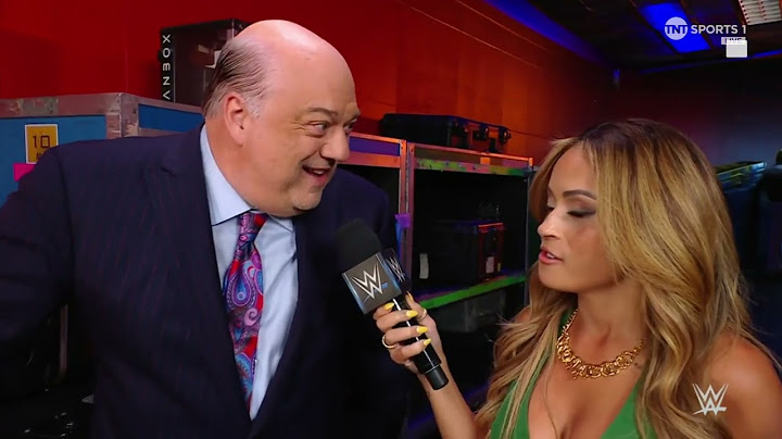 Paul Heyman says all is well within The Bloodline – WWE Smackdown 8/18/23 (Full Segment)