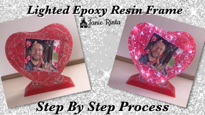Valentine's Day Photo Frame Resin Silicone Mold Epoxy - Temu