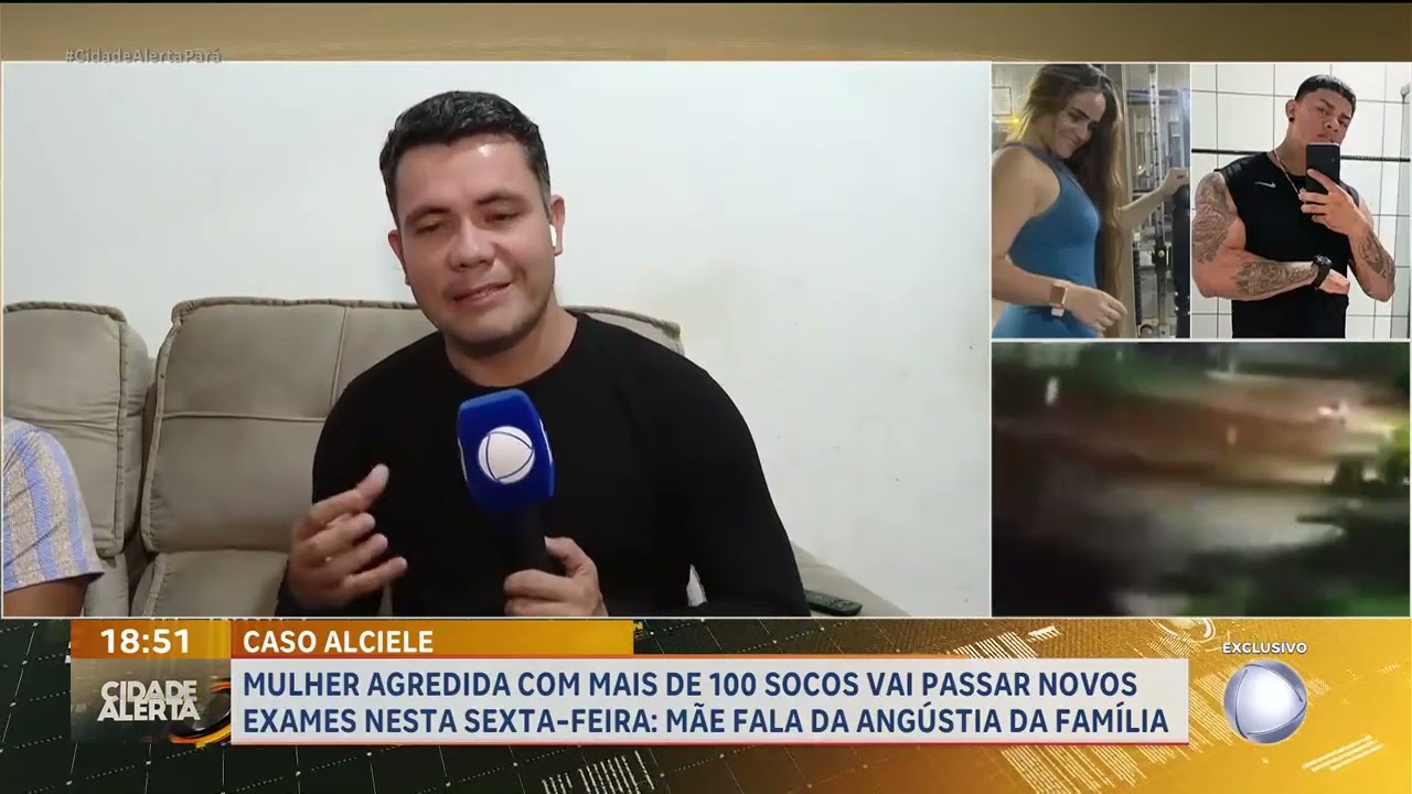 Mulher agredida com mais de 100 socos vai passar por tomografia nesta sexta-feira (06)