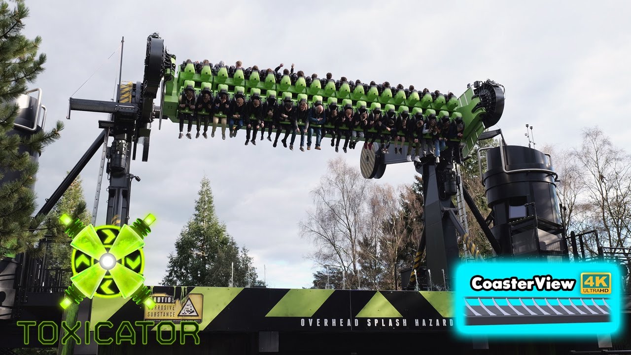 Alton Towers Opening Day 2025 4K