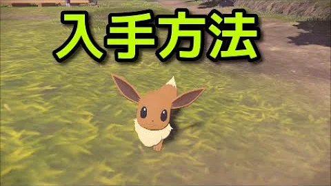 ポケモン アルセウス イーブイ入手方法 捕まえ方 Pokémon LEGENDS アルセウス 