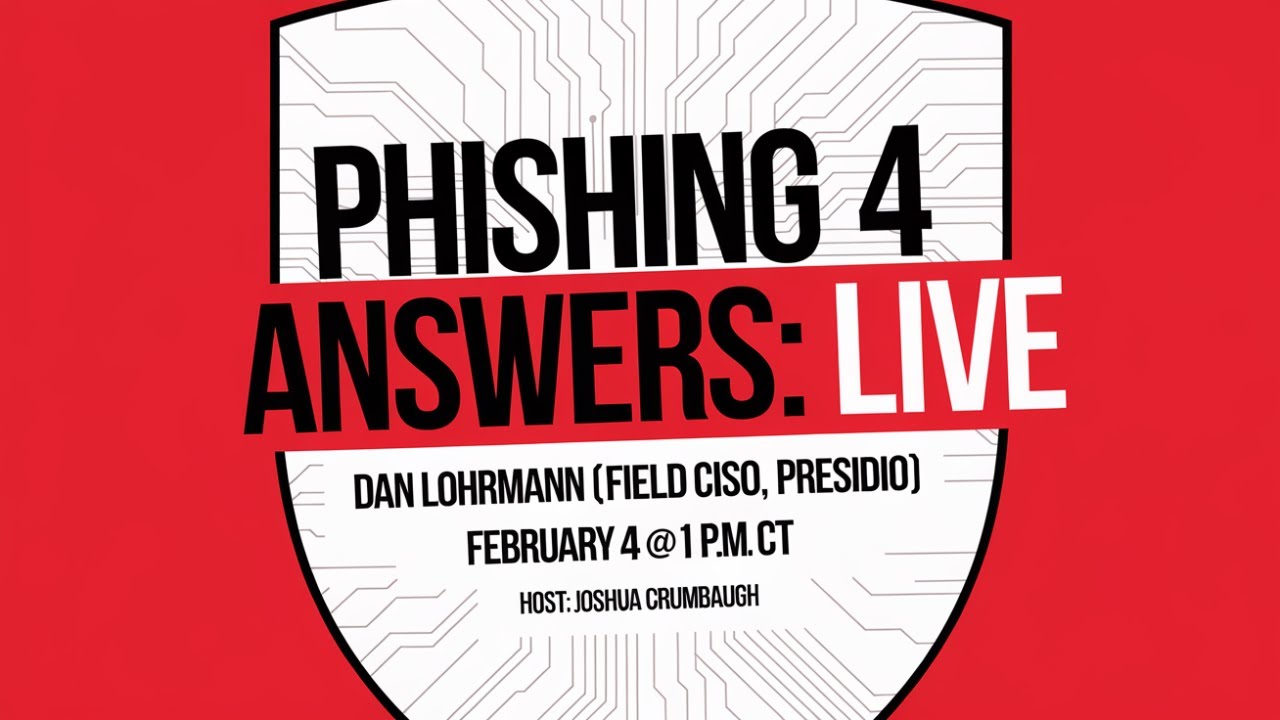 Phishing 4 Answers: Building a Human Firewall—Insights from Dan Lohrmann