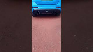 Ford Focus RS cold start in sport mode