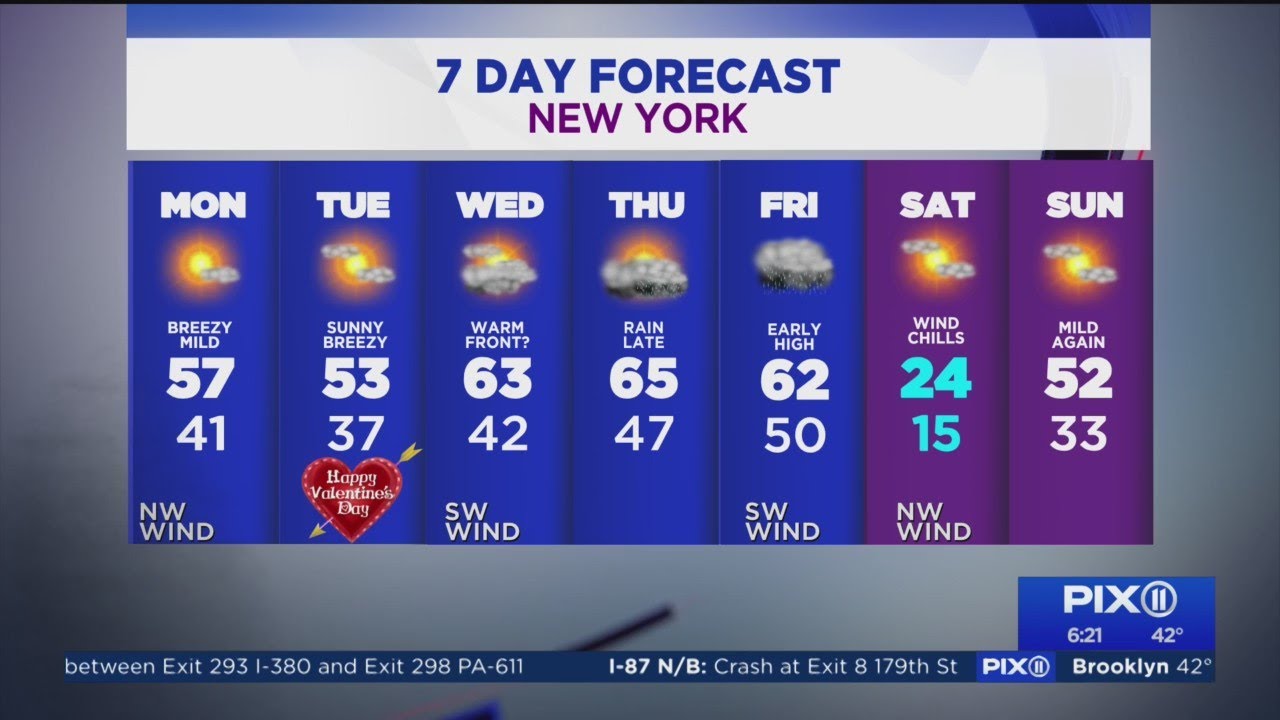 Early clouds break, give way to sunshine for NY, NJ - YouTube