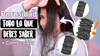 POR ESTO SE TE ESPONJA EL CABELLO¡POROSIDAD!