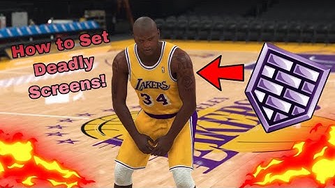 HOW TO SET DEADLY SCREENS IN NBA 2K20