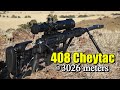 408 Cheytac at 3026 meters (AMAP-MC by GCPD)