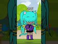 minha oc em diferentes épocas #gacha #gachaclub #gachalife #shorts