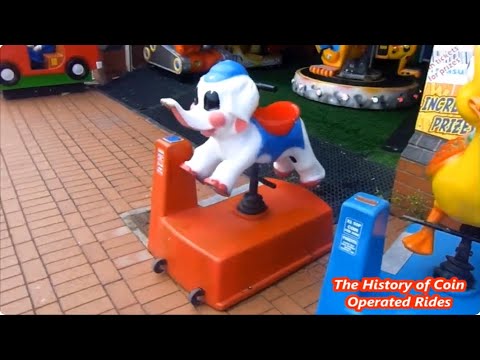 2000s JM Kiddie Rides Coin Operated Elephant Kiddie Ride - YouTube