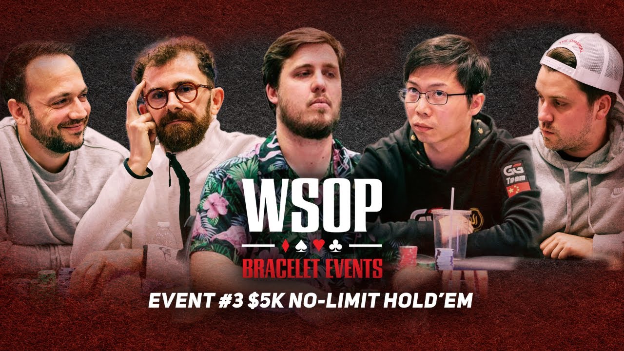 2025 WSOP $5K No-Limit Hold'em Final Table! $582,008 Top Prize!