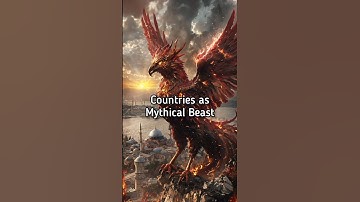 Countries as Mythical Beast | Ai Generated | Ai Animation #ai #shorts #mythicalbeasts