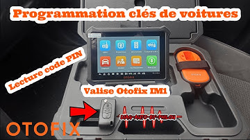 Programmation codage clés et lecture du code PIN avec la valise OTOFIX IM1