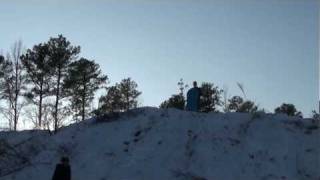 Hunter Sledding