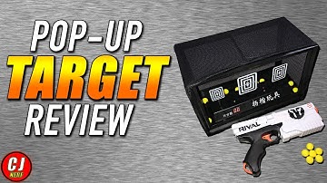 Nerf Targets For Shooting - Electronic Pop-up Target For Nerf Guns