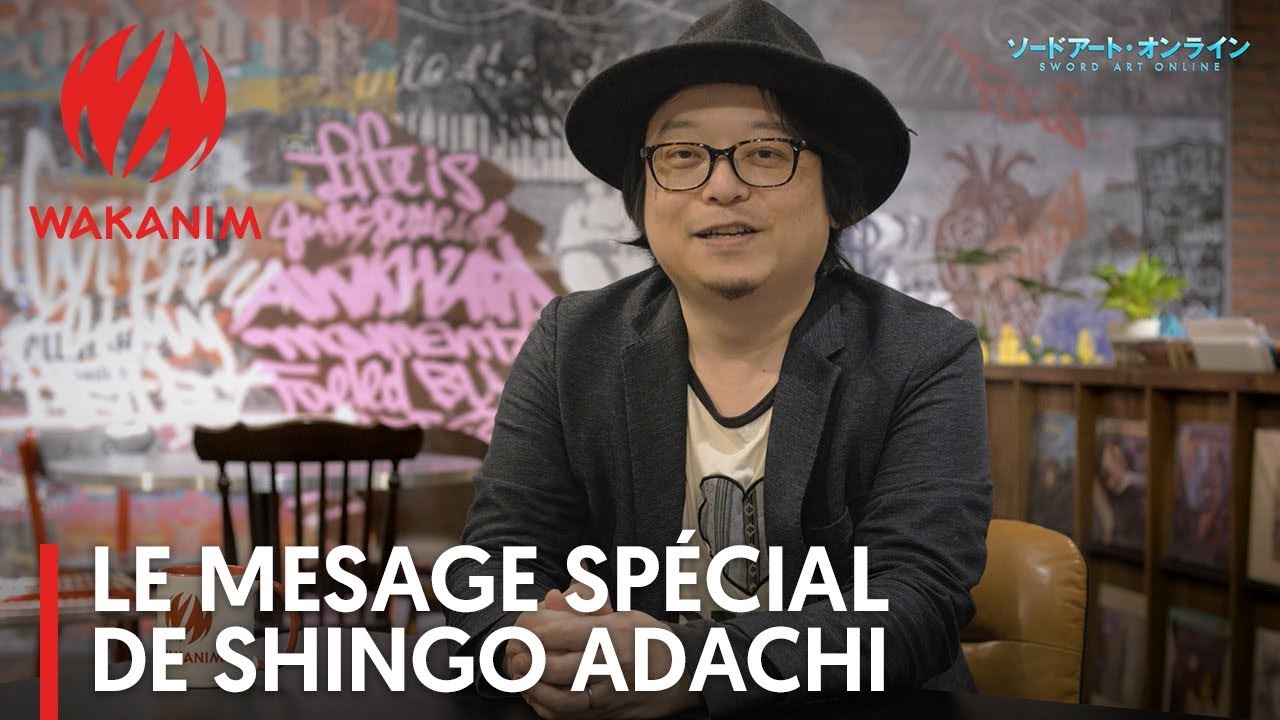 SWORD ART ONLINE | Message spécial de Shingo Adachi, Character Designer de la saga [VOSTFR]
