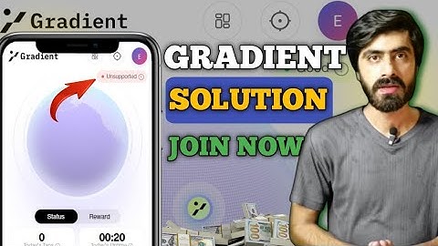 How To Join Gradient | Gradient Extension Problem | Extension Unsupported | Node Disconnected