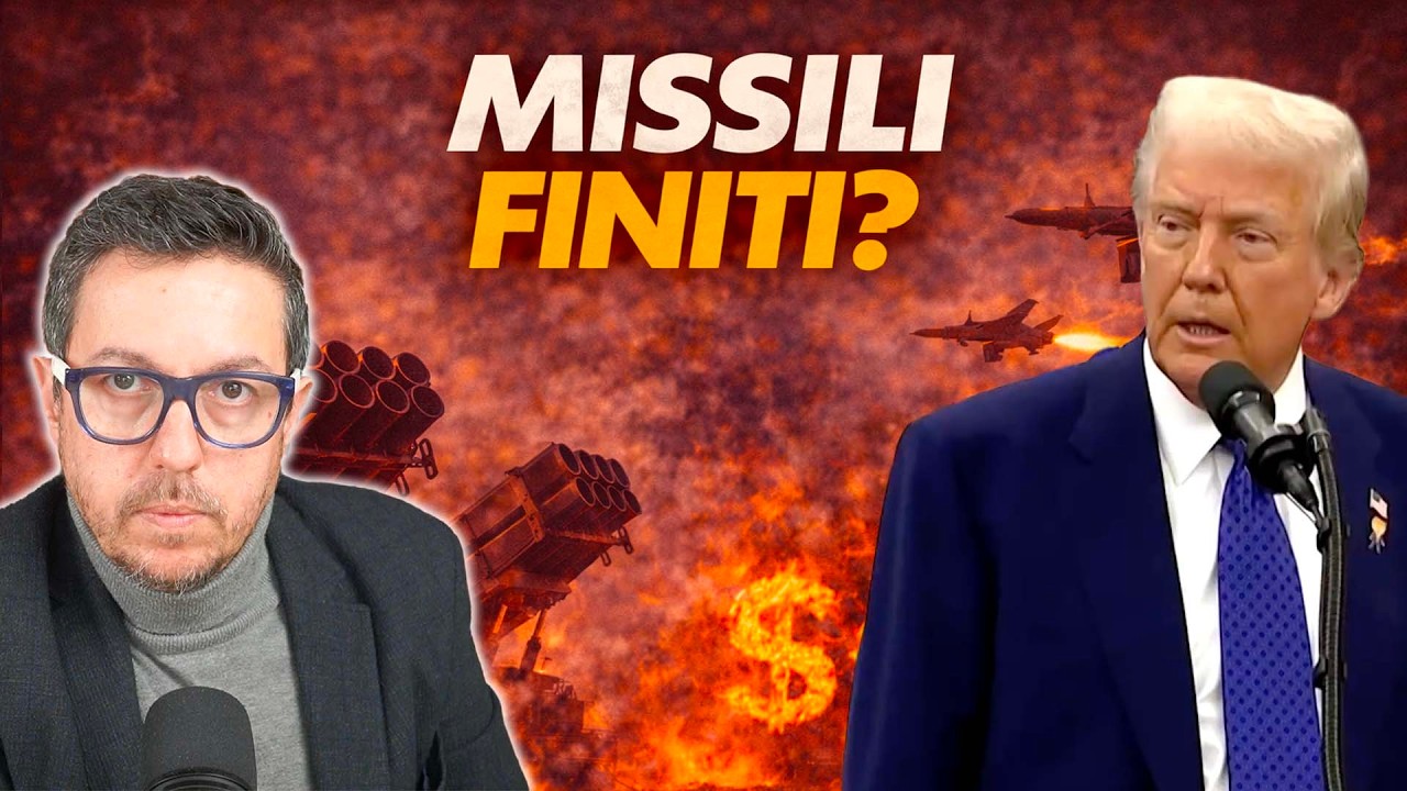 LA GUERRA CHE SVUOTA GLI ARSENALI | DRONI ECONOMICI CONTRO MISSILI DA MILIONI