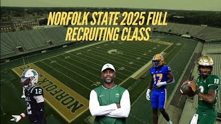 Reviewing The 2025 Norfolk State 2025 Recruiting Class