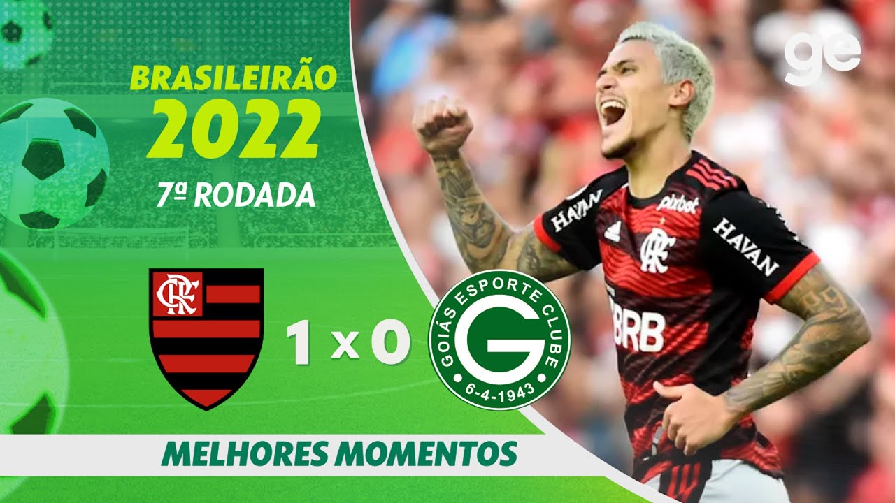 FLAMENGO 1 X 0 GOIÁS, MELHORES MOMENTOS