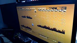 Atari 800 XL, Commando, Expert, 70400 points