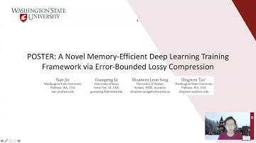 POSTER: A Novel Memory-Efficient Deep LearningTraining Framework via Error-Bounded Lossy Compression