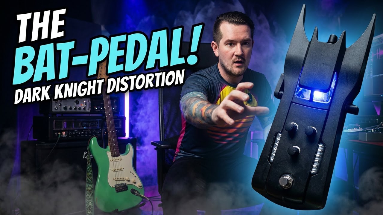 Dark Knight Distortion Pedal Demo — Batman Actually Made a Pedal