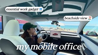 Turning My Tesla Model 3 Highland into a Mobile Office! + Must-Have AI Gadget: TicNote