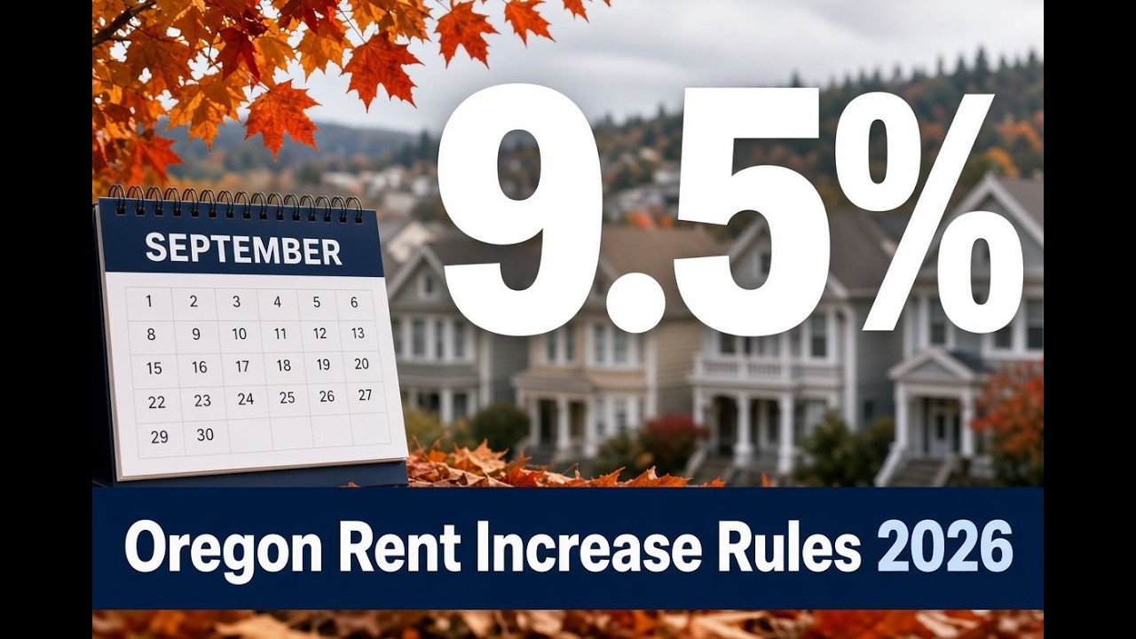 Fall Portland houses, September calendar, and 9.5% overlay for Oregon rent increase rules 2026