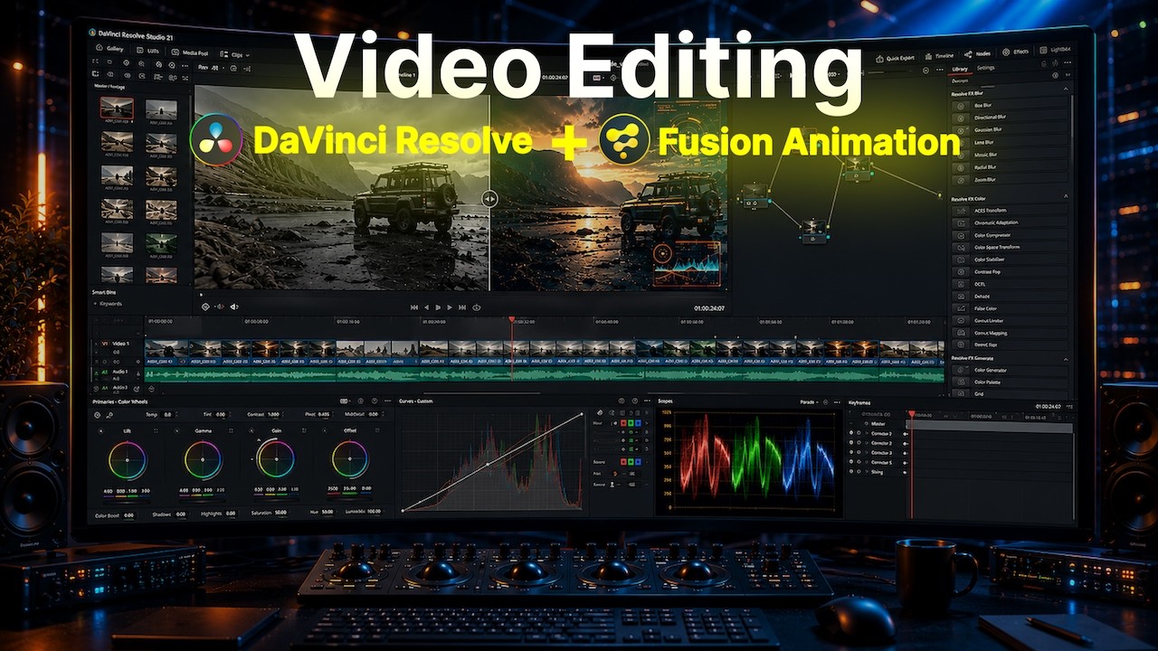 DaVinci Resolve Editor for YouTube Creators