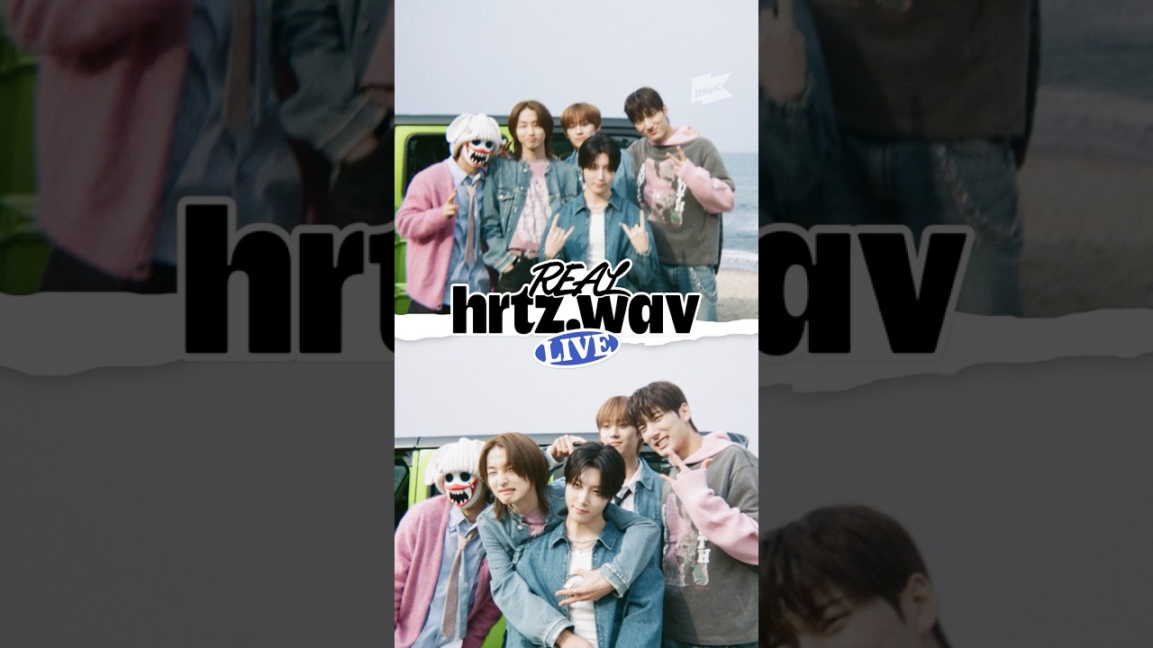 [TEASER] hrtz.wav (하츠웨이브)가 필름 카메라로 보여주는 ROAD TRIP LIVE 촬영 현장📸 | REAL hrtz.wav | NINETEEN