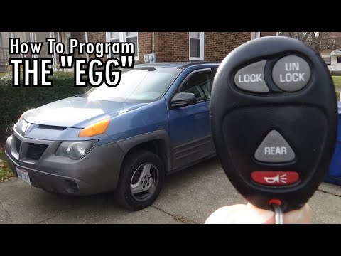 How To Program Key Fob - GM 9364556-4757 (The "Egg")