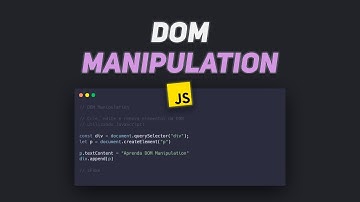 Adicionar, editar e remover elementos com JavaScript - DOM Manipulation