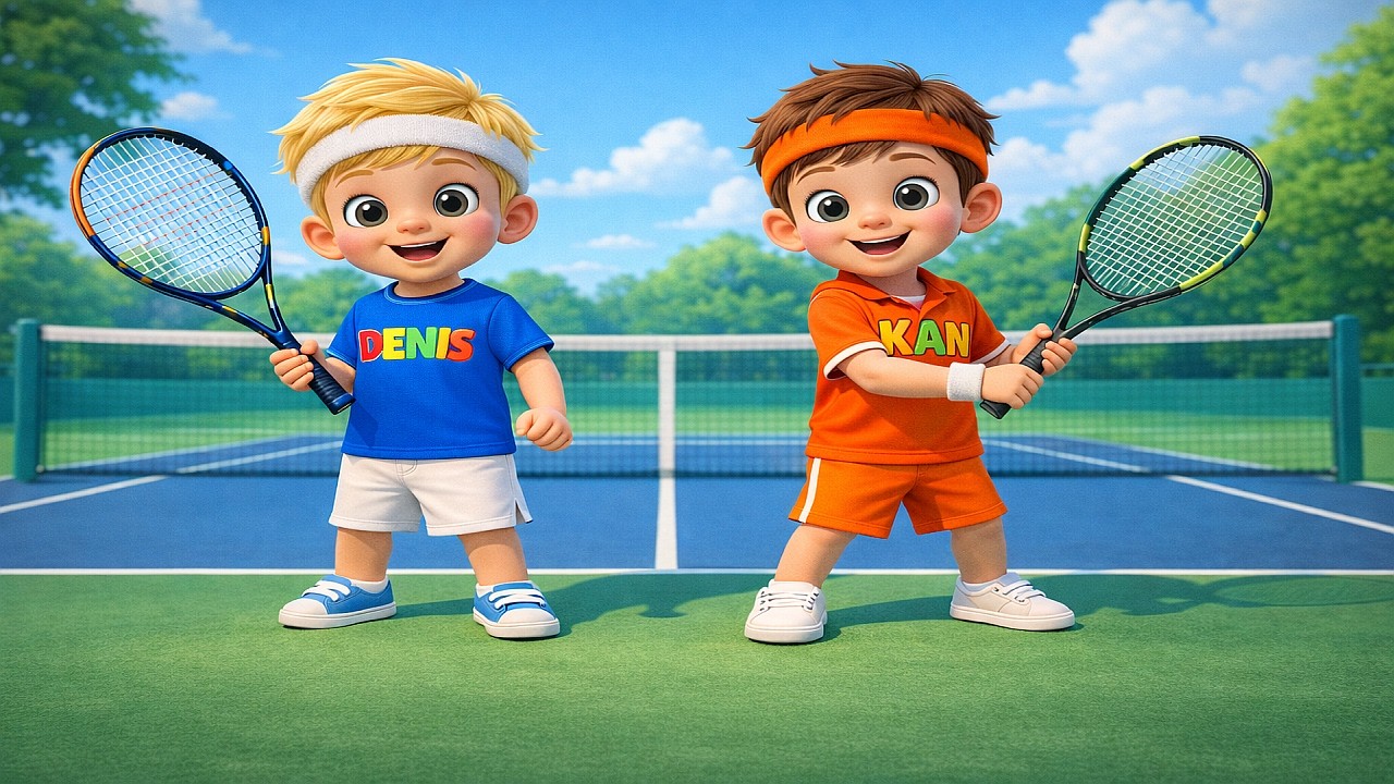 Kan & Denis – TENIS 🎾 | Dječija pjesma o sportu | Kancic & Friends