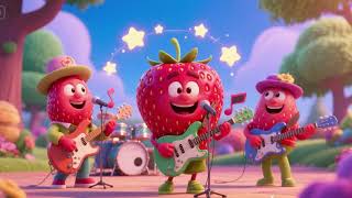 The Singing Strawberry Band 🍓🎶🌟 | Fun Kids Song Adventure - YouTube