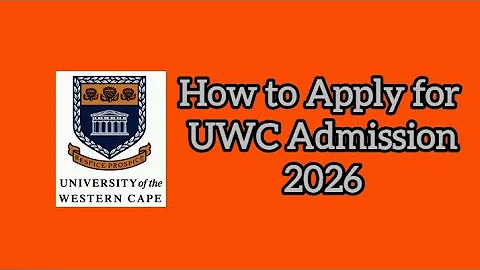 How to apply online at UWC for 2026 [University of he Western Cape]