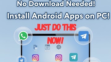 Install Any Android App on Your Laptop Without Downloading It | WhatsApp, Instagram,Telegram, & more