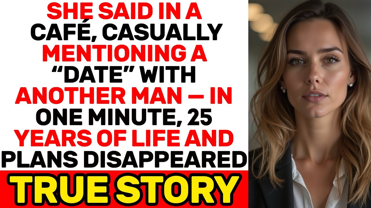 In A Café She Mentioned A “date” With Him — 25 Years Disappeared In One Minute