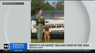 BSO deputy and her K9 receive honor