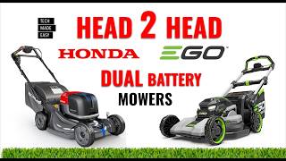 Head 2 Head EGO vs Honda EGO lm2244sp Honda HRX-BE