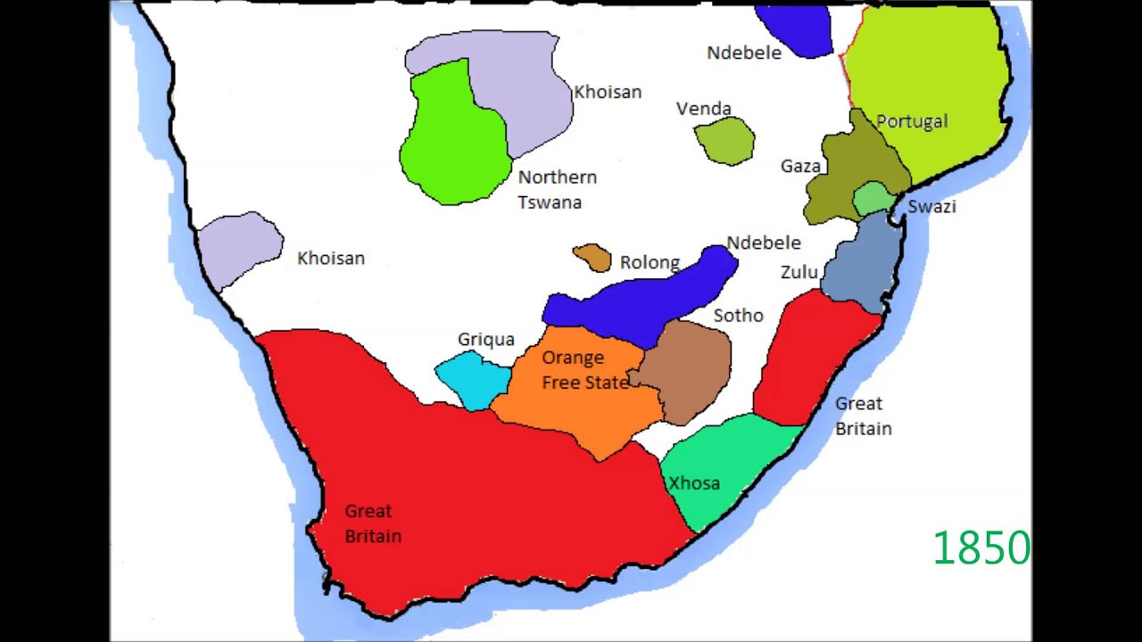 History of South Africa in less than 2 minutes YouTube