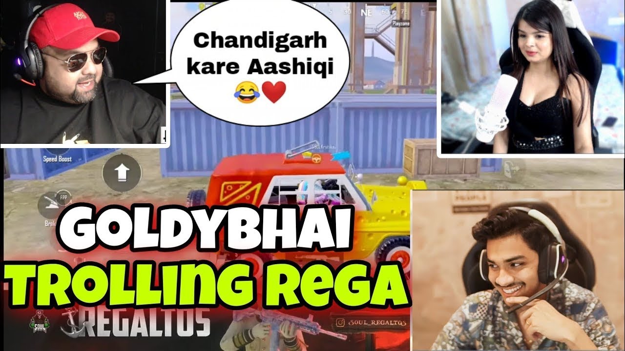 Goldy Bhai Trolling Regaltos 😂 #regaltos #goldybhai - YouTube