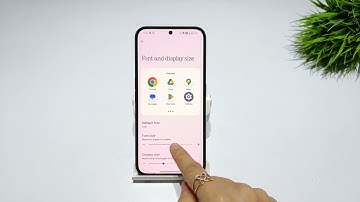 How to change font style nothing phone 3a |Nothing phone 3a pro me font style ki setting kaise karen