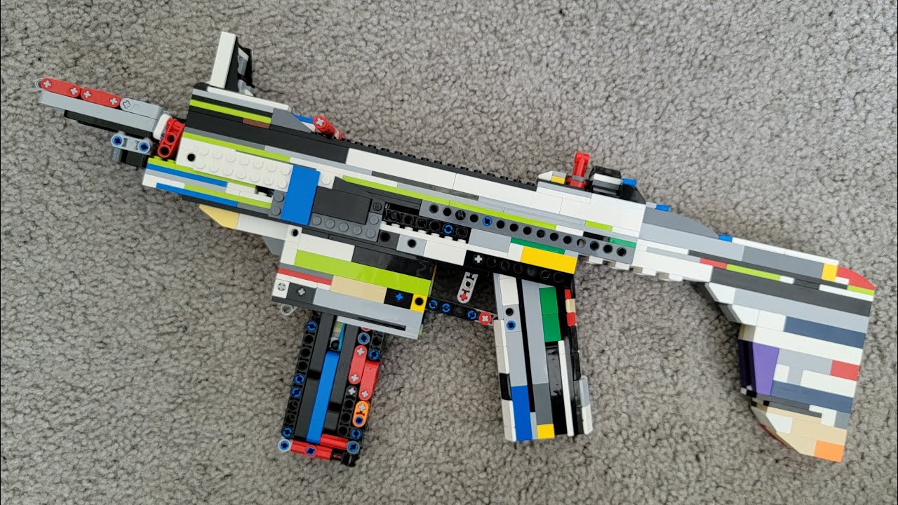 Working Lego Rifle - YouTube