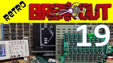 Retro Atari Breakout Part 19 - PCB Build & Test: Paddle, Ball Counters & Motion Controls