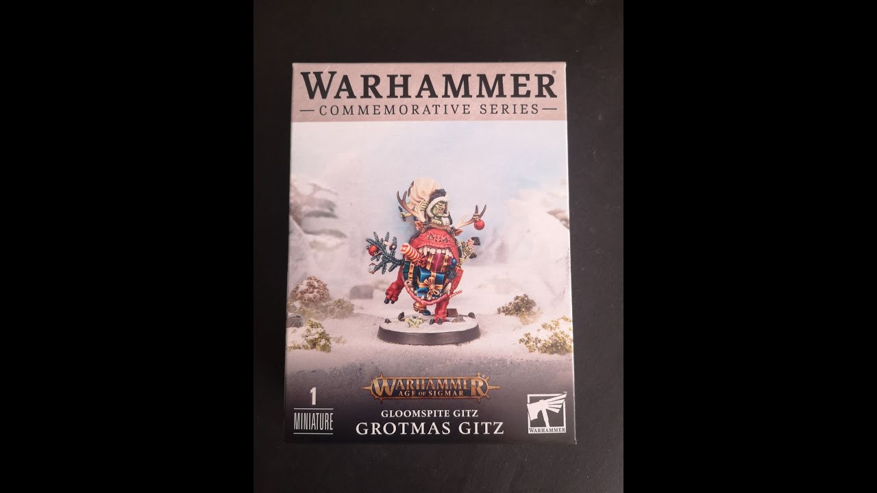 Grotmas Gitz Gloomspite Gitz Unboxing Warhammer Commemorative 