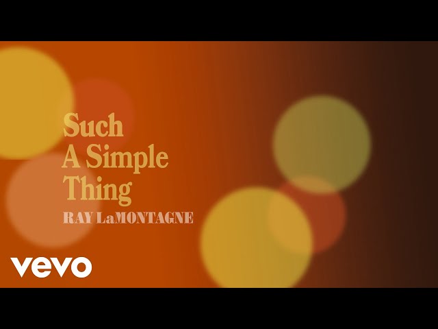 Ray Lamontagne - Such A Simple Things