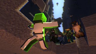 Minecraft Speedrunner vs 5 Hunters Minecraft Animation (Extra Scene)